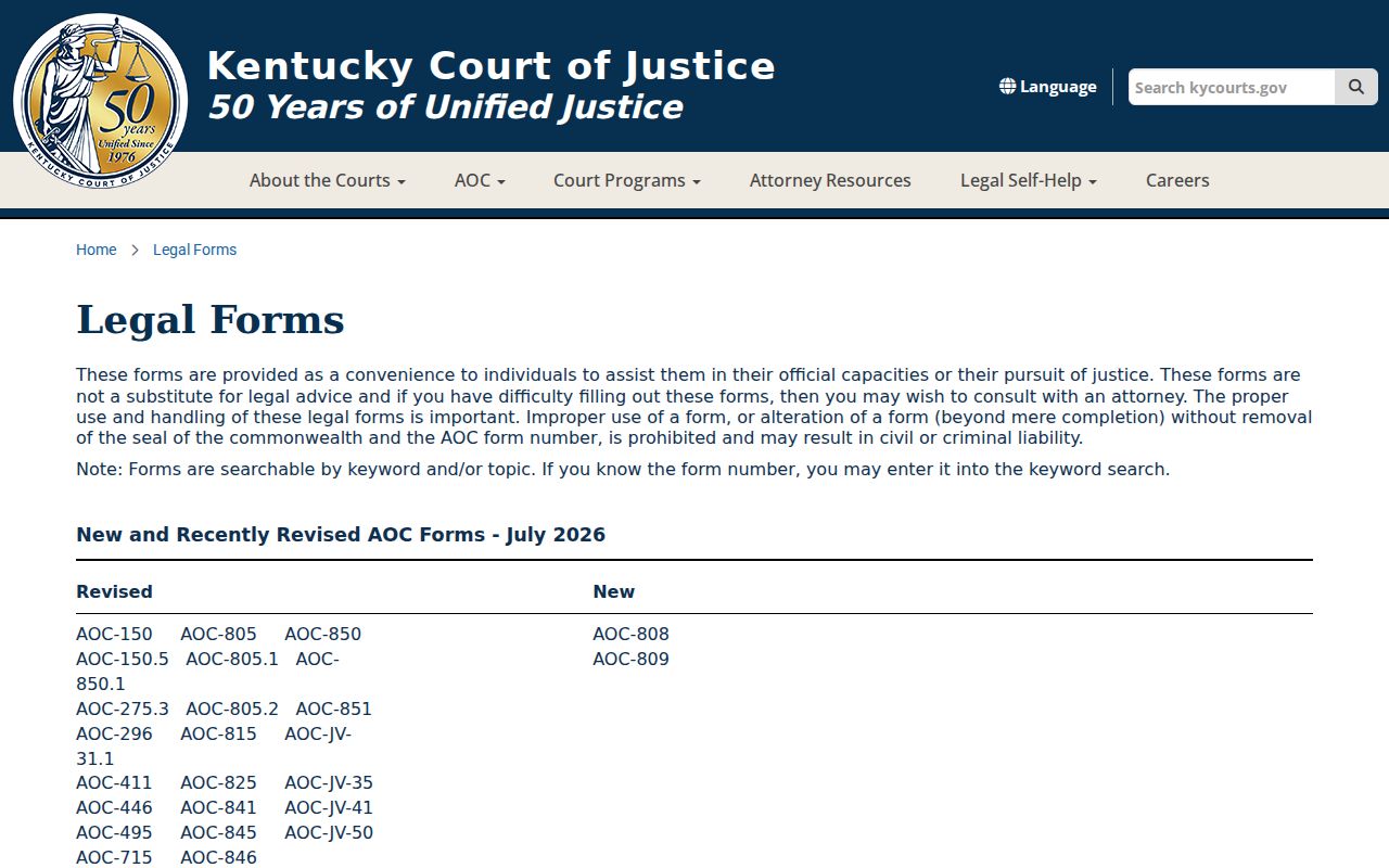 Warren County criminal court cases Kentucky legal forms library